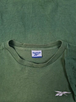 Vintage Reebok Shirt Basic Logo Faded Grün S-M -Klassisch Geschaft 20221223 004426 1200x1200