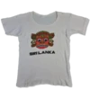 Vintage Tourist Shirt Sri Lanka 80s Single Stitched Bedruckt Weiß S-M -Klassisch Geschaft 20221224 012503 1200x1200