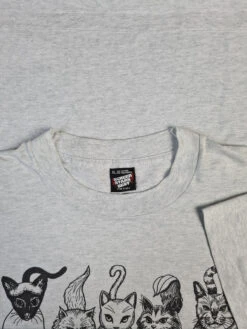 Vintage Screen Stars Shirt 80s Katzen Made In USA Single Stitched Grau XL -Klassisch Geschaft 20221228 013629 1200x1200