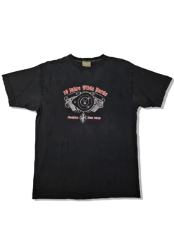 Modernes Moskito Run Shirt "10 Jahre Wilde Horde" 2010 Schwarz XL