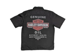 Harley Davidson Hemd Schwarz L